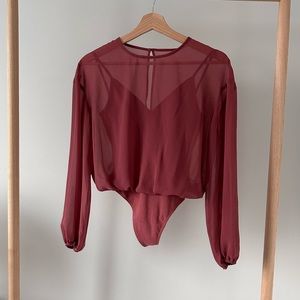 Aritzia Longsleeve Bodysuit